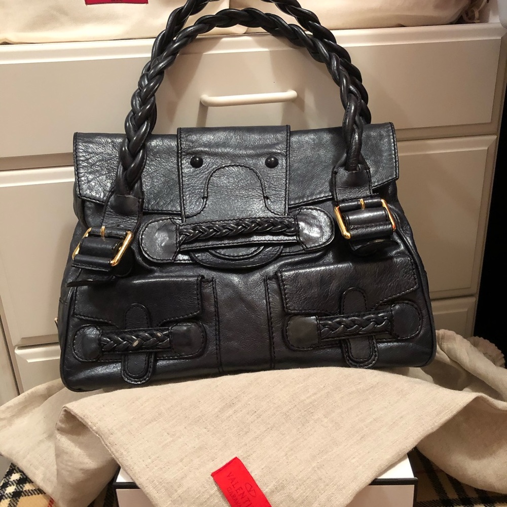 Beautiful Royal Navy Blue VALENTINO Bag,